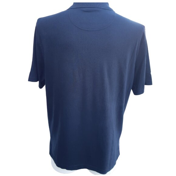 BMW SZ M Polo Organic Cotton Shirt Black 2 Button - Picture 2 of 11